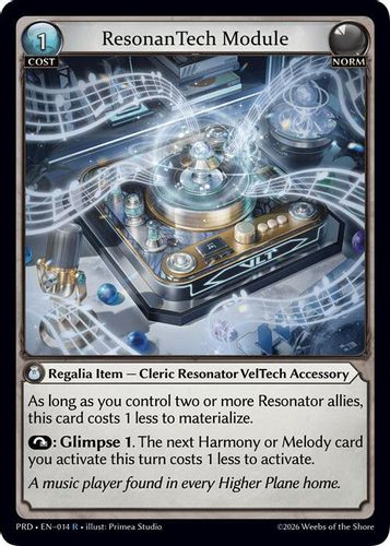 |GA10|<1st>[PRD-EN-014](R) ResonanTech Module {Foil}