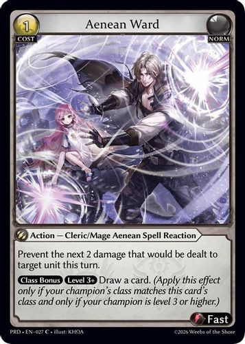 |GA10|<1st>[PRD-EN-027](C) Aenean Ward {Foil}