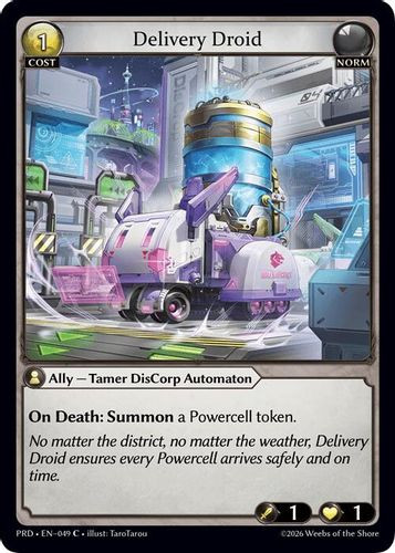 |GA10|<1st>[PRD-EN-049](C) Delivery Droid {Foil}
