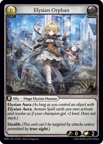 |GA10|<1st>[PRD-EN-053](C) Elysian Orphan {Foil}