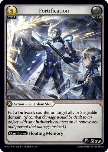 |GA10|<1st>[PRD-EN-060](C) Fortification {Foil}