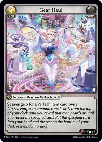 |GA10|<1st>[PRD-EN-062](R) Gear Haul {Foil}