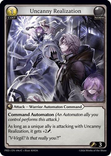 |GA10|<1st>[PRD-EN-096](C) Uncanny Realization {Foil}