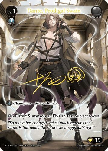 |GA10|<1st>[PRD-EN-004](CSR) Dante, Prodigal Swain {Foil}