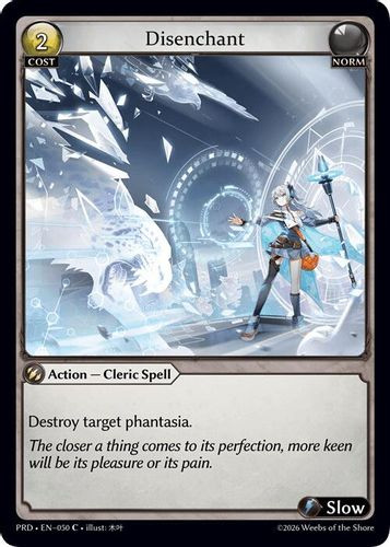 |GA10|<1st>[PRD-EN-050](C) Disenchant {Alt Foil}