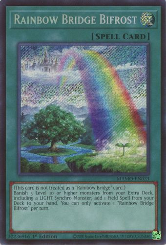 [MAMO-EN023] Rainbow Bridge Bifrost (Secret Rare) <1st>