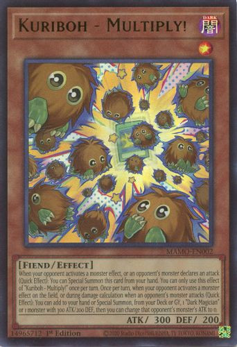 [MAMO-EN002] Kuriboh - Multiply! (Ultra Rare) <1st>