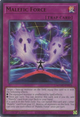 [MAMO-EN024] Malefic Force (Ultra Rare) <1st>