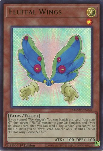 [MAMO-EN044] Fluffal Wings (Ultra Rare) <1st>