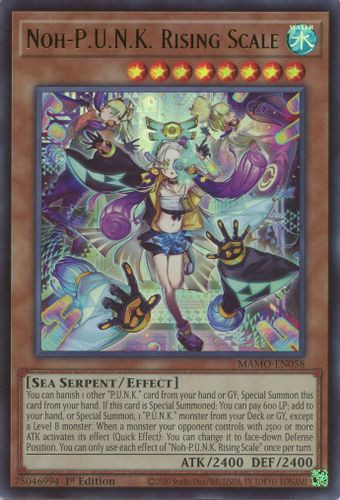 [MAMO-EN058] Noh-P.U.N.K. Rising Scale (Ultra Rare) <1st>