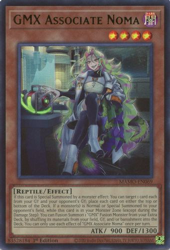[MAMO-EN069] GMX Associate Noma (Ultra Rare) <1st>