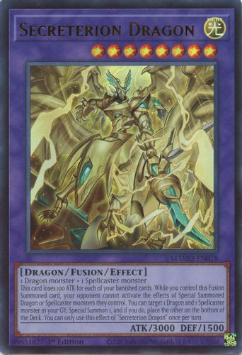 [MAMO-EN078] Secreterion Dragon (Ultra Rare) <1st>