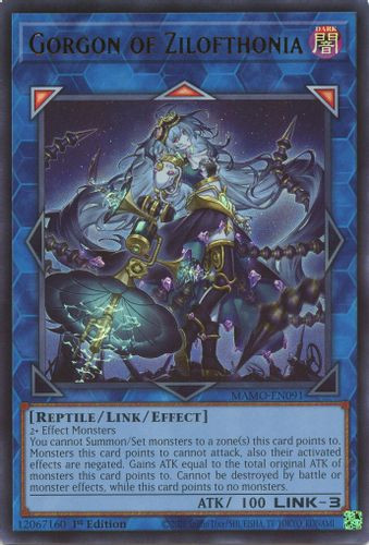 [MAMO-EN091] Gorgon of Zilofthonia (Ultra Rare) <1st>