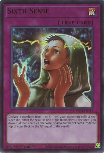 [MAMO-EN113] Sixth Sense (Ultra Rare) <1st>