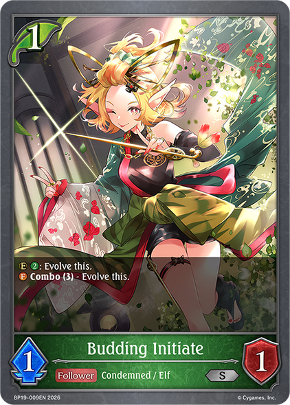 [BP19-009EN](S) Budding Initiate