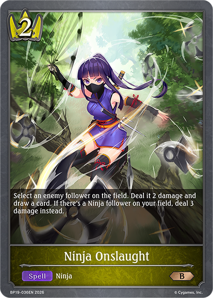 [BP19-036EN](B) Ninja Onslaught
