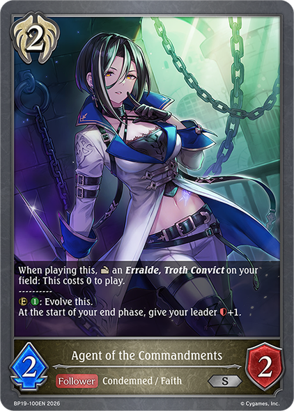 [BP19-100EN](S) Agent of the Commandments