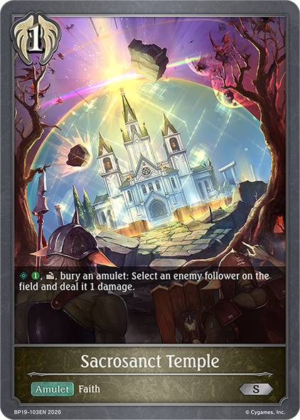 [BP19-103EN](S) Sacrosanct Temple