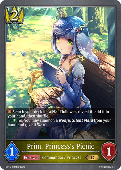 [BP19-027EN](G) Prim, Princess's Picnic