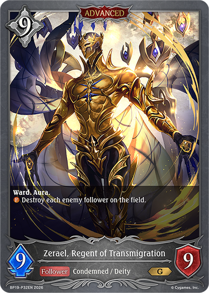 [BP19-P32EN](PG) Zerael, Regent of Transmigration (Premium Foil)