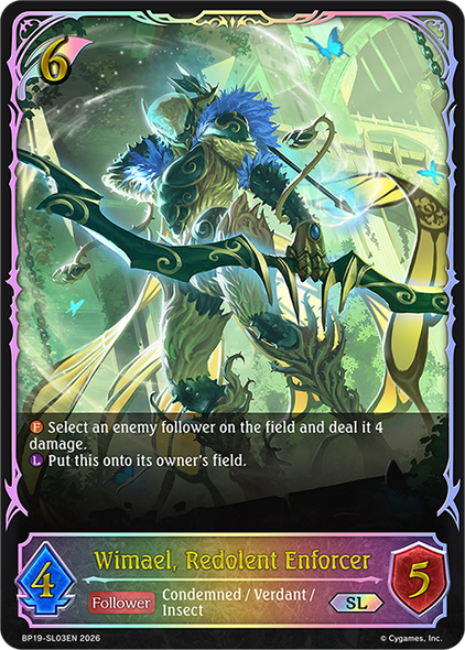 [BP19-SL03EN](SL) Wimael, Redolent Enforcer (Super Legendary)
