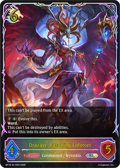 [BP19-SL15EN](SL) Drazael, Ravening Enforcer (Super Legendary)
