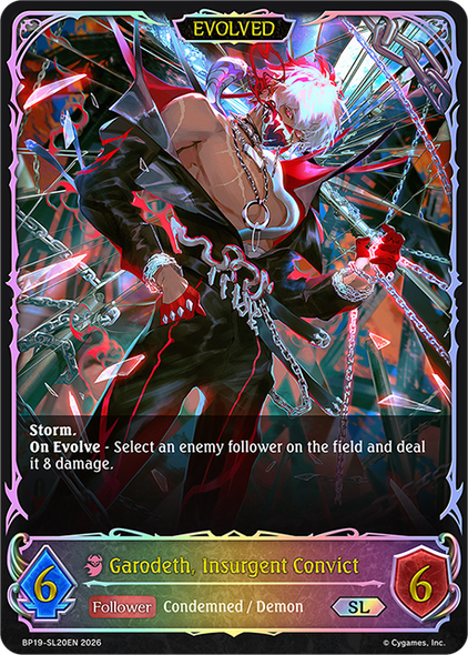 [BP19-SL20EN](SL) Garodeth, Insurgent Convict (Evolved) (Super Legendary)