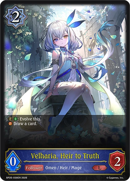 [BP20-038EN](L) Velharia, Heir to Truth