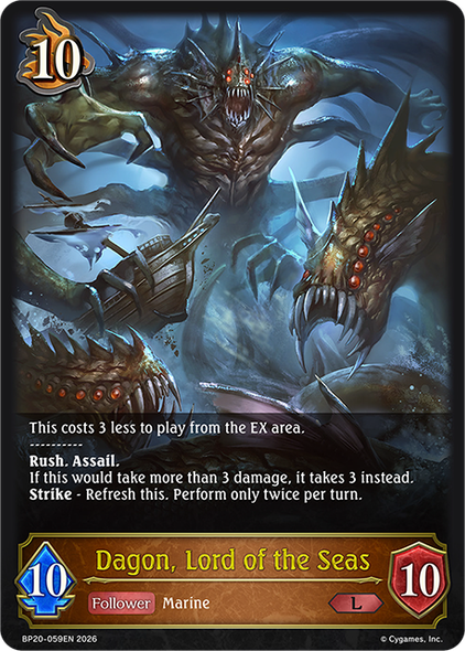 [BP20-059EN](L) Dagon, Lord of the Seas