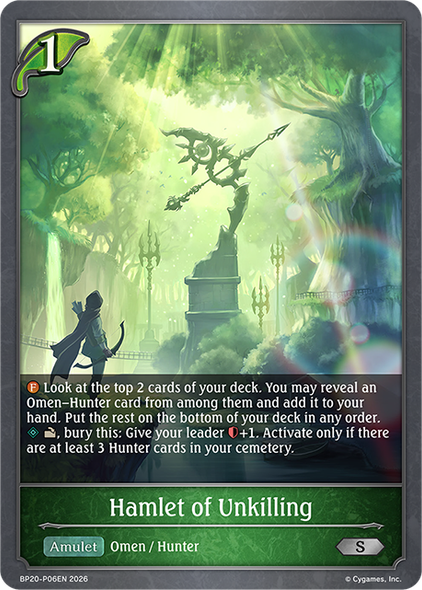 [BP20-P06EN](PS) Hamlet of Unkilling (Premium Foil)