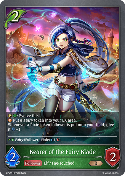 [BP20-P07EN](PB) Bearer of the Fairy Blade (Premium Foil)