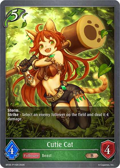[BP20-P11EN](PB) Cutie Cat (Premium Foil)