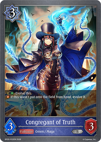 [BP20-P22EN](PS) Congregant of Truth (Premium Foil)