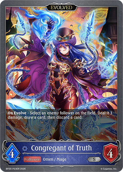 [BP20-P23EN](PS) Congregant of Truth (Evolved) (Premium Foil)