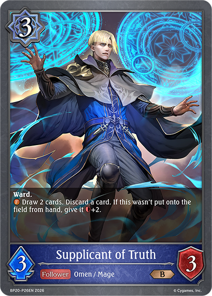 [BP20-P26EN](PB) Supplicant of Truth (Premium Foil)