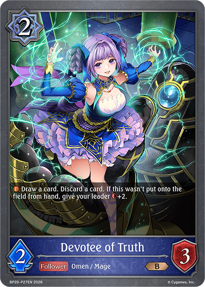 [BP20-P27EN](PB) Devotee of Truth (Premium Foil)