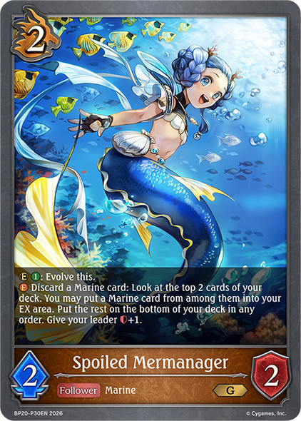 [BP20-P30EN](PG) Spoiled Mermanager (Premium Foil)