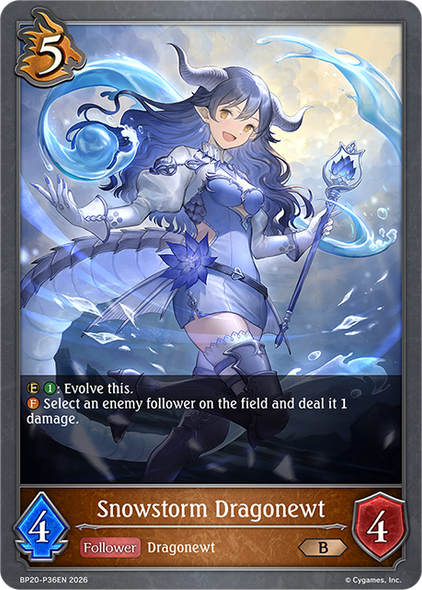 [BP20-P36EN](PB) Snowstorm Dragonewt (Premium Foil)