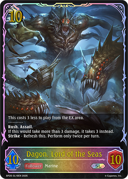 [BP20-SL19EN](SL) Dagon, Lord of the Seas (Super Legendary)