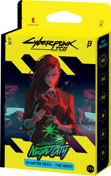 Cyberpunk TCG Starter Deck BETA: The Heist