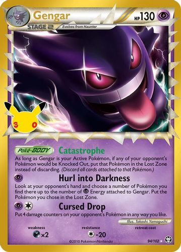 |07-HGSS-04|[UD-094/102](CC) Gengar [Prime] {30th Classic Collection} {Holo}