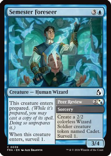 [FRA-0039](C) Semester Foreseer // Peer Review