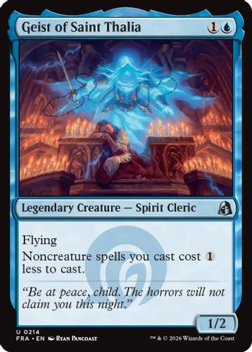 [FRA-0214](U) Geist of Saint Thalia