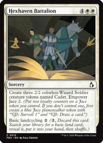 [FRA-0012](C) Hexhaven Battalion (Foil)