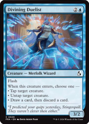 [FRA-0029](C) Divining Duelist (Foil)