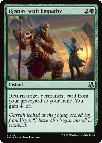 [FRA-0112](U) Restore with Empathy (Foil)