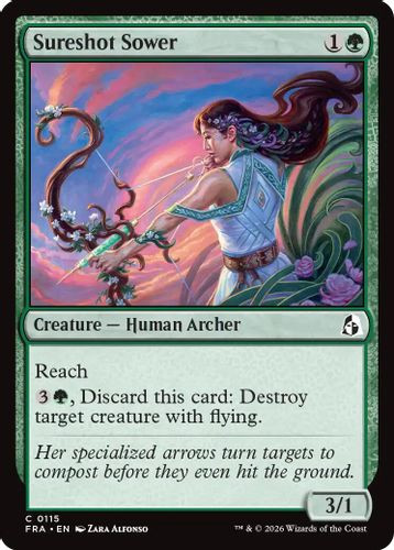 [FRA-0115](C) Sureshot Sower (Foil)