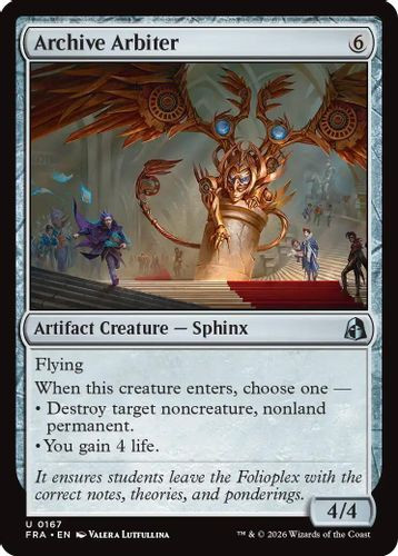 [FRA-0167](U) Archive Arbiter (Foil)