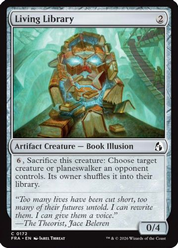 [FRA-0172](C) Living Library (Foil)