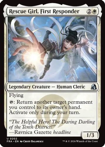 [FRA-0202](U) Rescue Girl, First Responder (Foil)